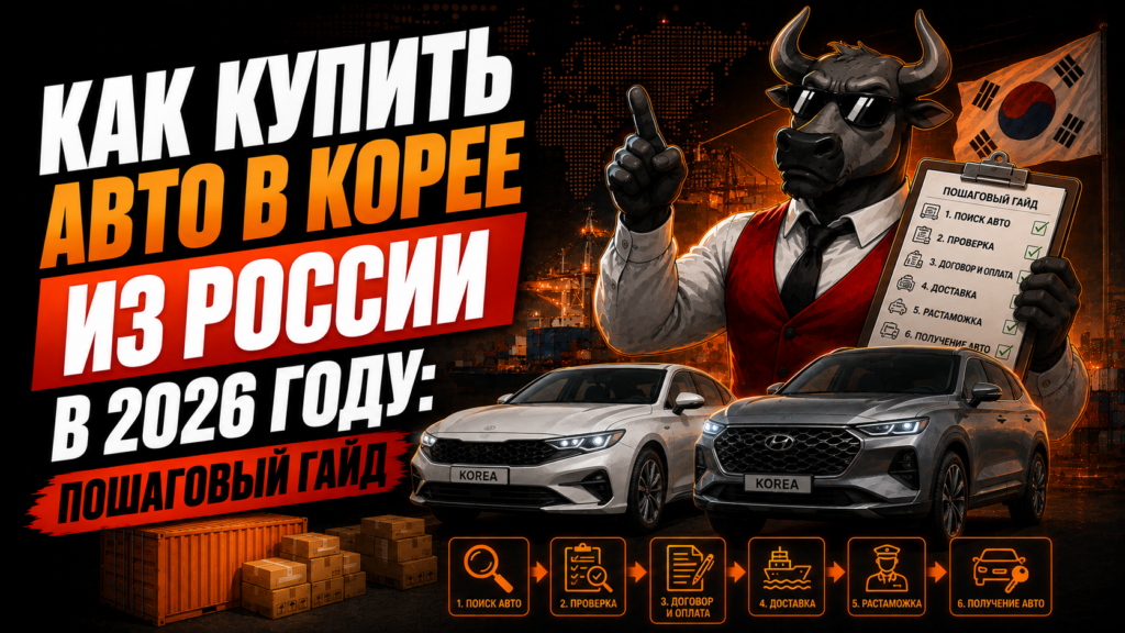 Как купить авто в корее из росии в 2026